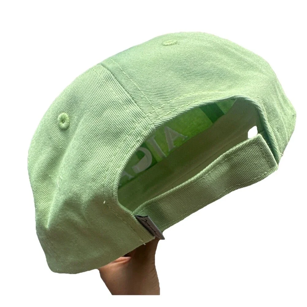 Imperial AJGA Golf Hat Small Fit Green Adjustable Embroidered Baseball Cap